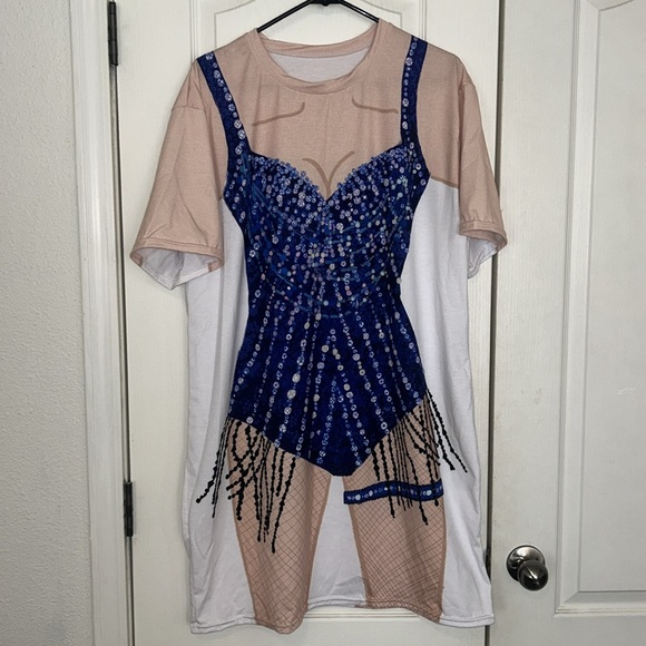 Taylor Swift Midnights Bodysuit Eras Tour Inspired T Shirt Dress - Picture 3 of 5